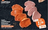 Schweinerückensteak Angebote von LandPrimus bei tegut Aschaffenburg für 1,29 €