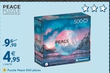Puzzle Peace 500 pièces - CLEMENTONI en promo à 4,95 € chez Intermarché Super Puzzle Peace 500 pièces - CLEMENTONI dans le catalogue Intermarché Super