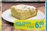 APFEL STREUSEL SCHNITTE im EDEKA Prospekt APFEL STREUSEL SCHNITTE im aktuellen EDEKA Prospekt für 6,00 €