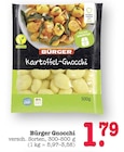 Gnocchi Angebote von BÜRGER bei E center Heidelberg für 1,79 €
