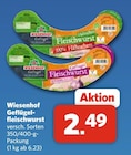 Geflügelfleischwurst 100% Hähnchen Angebot in Breddenberg Geflügelfleischwurst 100% Hähnchen im aktuellen Prospekt bei combi in Breddenberg