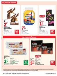 Prix et réduction Chocolat Noir dans le prospectus Auchan Supermarché en cours Offre Chocolat Noir dans le catalogue Auchan Supermarché du moment à la page 22