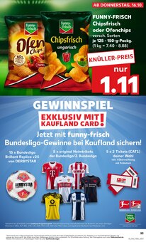 Chips im aktuellen Kaufland Prospekt (Ulm) Chips im Kaufland Prospekt "Aktuelle Angebote" mit 64 Seiten (Ulm)