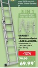 Aluminium-Gerüst ARD 2x6 HOME Angebote von DRABEST bei Kaufland Bietigheim-Bissingen für 69,99 €