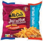 Frites just au four surgelées - MCCAIN en promo chez Super U Saint-Herblain à 3,74 €