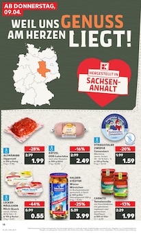 Fleisch im Kaufland Prospekt "Aktuelle Angebote" mit 58 Seiten (Magdeburg)