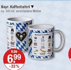 Bayr. Kaffeehaferl im aktuellen V-Markt Prospekt