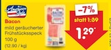Bacon von American Style für 1,29 € bei Netto Marken-Discount im Angebot Bacon von American Style im aktuellen Netto Marken-Discount Prospekt