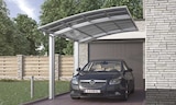 Design-Carport Portoforte Typ 80 im aktuellen Holz Possling Prospekt