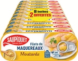 Filets de maquereaux à la moutarde - SAUPIQUET à 18,00 € dans le catalogue Intermarché Super