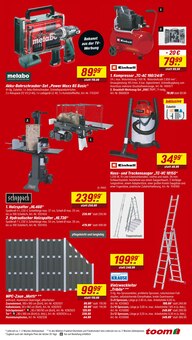 Bohrmaschine im toom Baumarkt Prospekt "Respekt, wer's selber macht." mit 8 Seiten (Solingen (Klingenstadt))