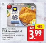 XXL-Schweineschnitzel von EDEKA Herzstücke für 3,99 € bei EDEKA im Angebot XXL-Schweineschnitzel von EDEKA Herzstücke im aktuellen EDEKA Prospekt