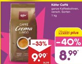 ganze Kaffeebohnen im Angebot bei Netto Marken-Discount in Schwerin ganze Kaffeebohnen Angebote von Käfer Caffé bei Netto Marken-Discount Schwerin für 8,99 €