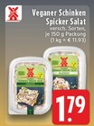 Veganer Schinken Spicker Salat Kräuter bei E center im Andernach Prospekt für 1,79 €