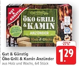 Öko Grill & Kamin Anzünder im Angebot bei E center in Hofheim Öko Grill & Kamin Anzünder Angebote von Gut & Günstig bei E center Hofheim für 1,29 €