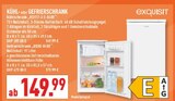 Aktuelles Kühlschrank KS117-3-E-040E Angebot bei Marktkauf in Detmold ab 149,99 €