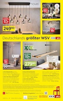 LED-Lampe im XXXLutz Möbelhäuser Prospekt "Deutschlands größter WSV" mit 10 Seiten (Frankfurt (Main))