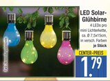 LED Solar-Glühbirne Angebote bei E center Dachau für 1,79 €