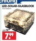 LED-SOLAR-GLASBLOCK Angebote bei Wreesmann Dresden für 7,99 €