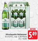Heilwasser bei Trinkgut im Dossenheim Prospekt für 5,49 €