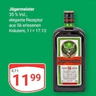 Jägermeister im Angebot bei GLOBUS in Ludwigshafen Jägermeister Angebote bei GLOBUS Ludwigshafen für 11,99 €