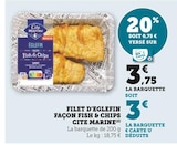Promo Filet d'Eglefin façon Fish & Chips à 3,00 € dans le catalogue U Express à Seyssinet-Pariset