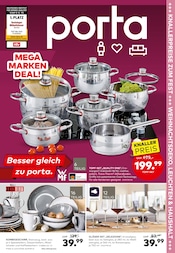 Aktueller porta Möbel Prospekt mit Küche, "MEGA MARKEN DEAL!", Seite 1