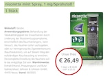 mint Spray, 1 mg/Sprühstoß bei LINDA Partnerapotheke im Prospekt "" für 26,49 €