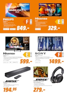 50 Zoll Fernseher Angebot im MediaMarkt Saturn Prospekt, gültig von 23.10.2025 bis 01.11.2025 50 Zoll Fernseher Angebot im aktuellen MediaMarkt Saturn Prospekt auf Seite 3