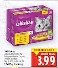 Alleinfuttermittel für ausgewachsene Katzen von Whiskas für 3,99 € bei E center im Angebot Alleinfuttermittel für ausgewachsene Katzen von Whiskas im aktuellen E center Prospekt