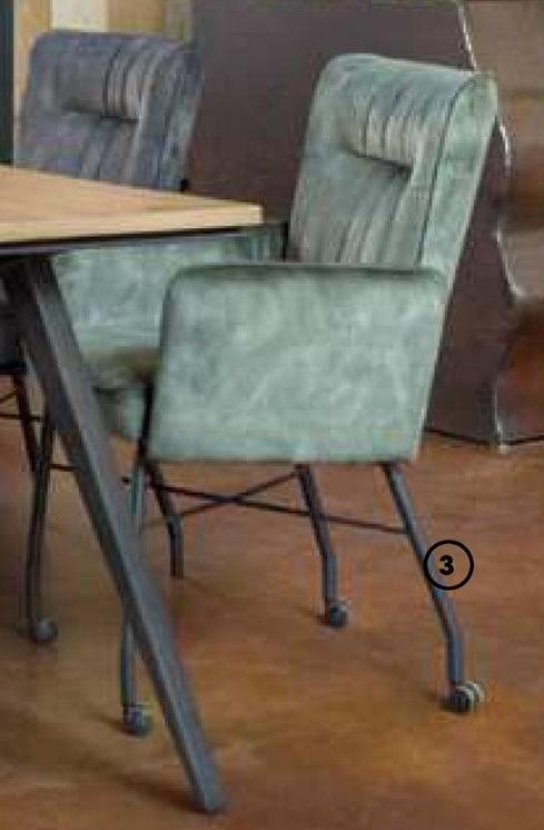 H&H Vaujours - Chaise à accoudoirs Olvi en tissu Promo Chaise à accoudoirs Olvi en tissu dans le catalogue H&H Soldes & Promos à Vaujours