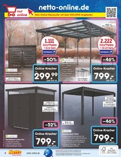 Gartenhaus im Netto Marken-Discount Prospekt in Ingolstadt Aktueller Netto Marken-Discount Prospekt mit Gartenhaus, "Aktuelle Angebote", Seite 27