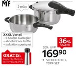 Aktuelles WMF Schnellkochtopf-Set „Perfect“, Angebot bei XXXLutz Möbelhäuser in Aachen ab 169,90 €