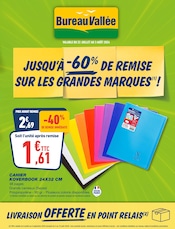 Catalogue Librairies & Culture Bureau Vallée en cours à Rosny-sous-Bois et alentours, "Jusqu'à -60% de remise sur les grandes marques !", 24 pages, 22/07/2024 - 03/08/2024