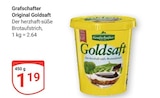 Original Goldsaft bei GLOBUS im Lahnstein Prospekt für 1,19 €