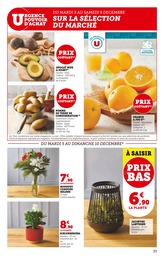 Prix et réduction Fleurs dans le prospectus Super U en cours Offre Fleurs dans le catalogue Super U du moment à la page 33
