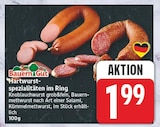 Knoblauchwurst grob & fein von Bauern Gut für 1,99 € bei EDEKA im Angebot Knoblauchwurst grob & fein von Bauern Gut im aktuellen EDEKA Prospekt