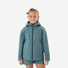 wasserdichte Kinder-Jacke MH500 blau Angebote von QUECHUA bei Decathlon Leipzig für 24,99 €