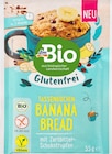 Tassenkuchen, Banana Bread, glutenfrei von dmBio im aktuellen dm-drogerie markt Prospekt für 1,45 €