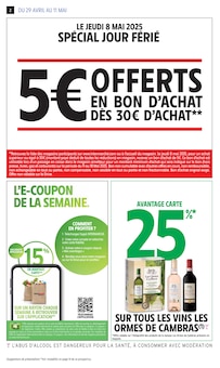 Prospectus Intermarché en cours, "2+1 OFFERT SUR UNE SÉLECTION DE PRODUITS LAITIERS", page 2 sur 20