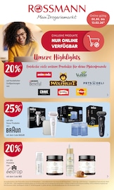 Rossmann Drogerie-und-Parfuemerie Prospekt der aktuellen Woche mit 6 Seiten, gültig von 02.02.2026 bis 13.02.2026, in Almersbach und Umgebung Aktueller Rossmann Drogerie-und-Parfuemerie Prospekt in Almersbach und Umgebung, "Online Exklusiv" mit 6 Seiten, 02.02.2026 - 13.02.2026