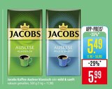 Kaffee Auslese klassisch im Angebot bei Marktkauf in Göppingen Kaffee Auslese klassisch Angebote von Jacobs bei Marktkauf Göppingen für 5,49 €