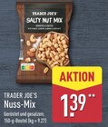 Nuss-Mix im ALDI Nord Prospekt Nuss-Mix von TRADER JOE'S im aktuellen ALDI Nord Prospekt für 1,39 €