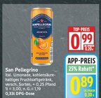 Limonade von San Pellegrino für 0,89 € bei EDEKA im Angebot Limonade von San Pellegrino im aktuellen EDEKA Prospekt