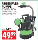 Aktuelle Regenfass-Pumpe Angebote bei Wreesmann in Dresden Aktuelles REGENFASS-PUMPE Angebot bei Wreesmann in Dresden ab 49,99 €