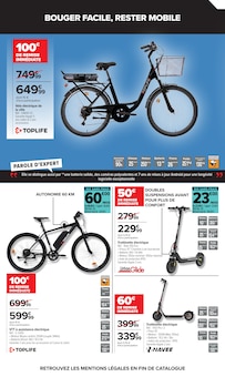 Promotion VTT Électrique dans le prospectus Carrefour, valable du 28/04/2026 au 18/05/2026 Promo VTT Électrique dans le catalogue Carrefour du moment à la page 25