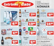 Getränke Oase Getränkemärkte Prospekt der aktuellen Woche mit 1 Seite, gültig von 05.10.2026 bis 10.10.2026, in Ennigerloh und Umgebung Aktueller Getränke Oase Getränkemärkte Prospekt in Ennigerloh und Umgebung, "Aktuelle Angebote" mit 1 Seite, 05.10.2026 - 10.10.2026