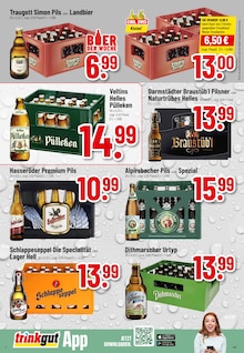 Bier im Trinkgut Prospekt "Aktuelle Angebote" mit 8 Seiten (Oberursel (Taunus))