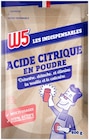 Acide citrique Ecocert*** - Ecocert dans le catalogue Lidl