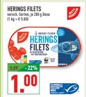 HERINGS FILETS Angebote von GUT&GÜNSTIG bei Marktkauf Wuppertal für 1,00 €